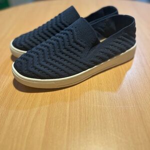 Sonoma Catahoula Navy Knit Slip-On Loafers